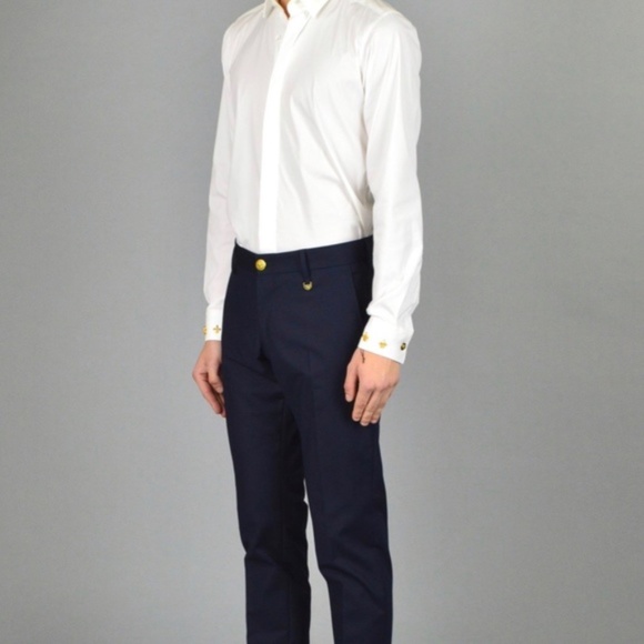 Men’s Slim-Fit Performance Stretch Solid Shirt - Picture 11 of 12